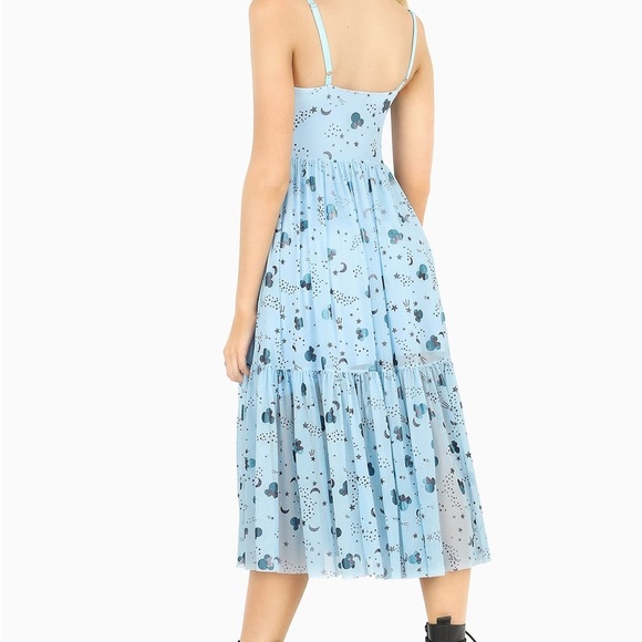 Blackmilk x Disney MINNIE MOUSE OVER THE MOON SHEER MIDAXI DRESS - Picture 5 of 5